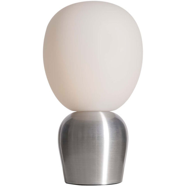 Buddy Table Lamp Brushed Aluminium / Opal