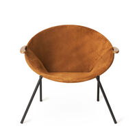 Balloon Loungestol Cognacfarget