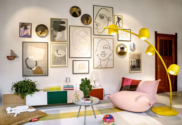 Big Lebow Gulvlampe Banana Yellow