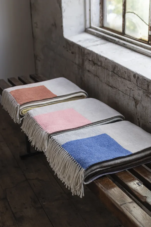 Brick Plaid 125x170 cm Lysegul