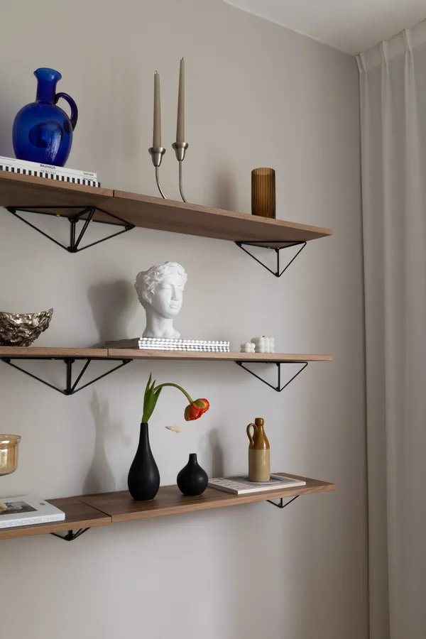 Pythagoras Hylleplate 80 cm Valnøtt
