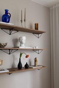 Pythagoras Hylleplate 80 cm Valnøtt