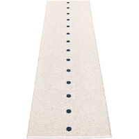Peg Matta 70x280 cm Mörkblå/Vanilj