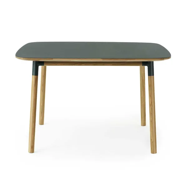 Form Bord 120x120cm Grønn/Eik