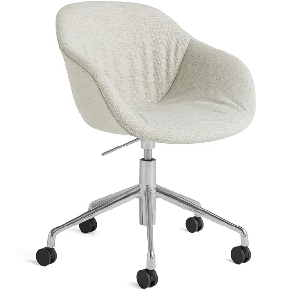 AAC 253 Tuoli 5 star swivel Kiillotettu Alumiini / Hallingdal