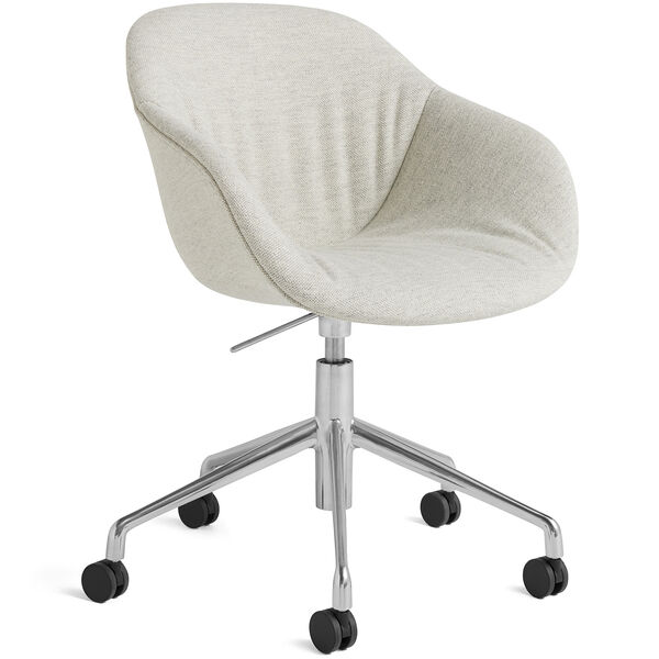 AAC 253 Tuoli 5 star swivel Kiillotettu Alumiini / Hallingdal