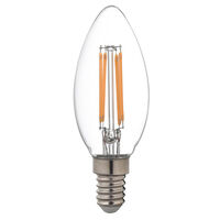 Filament LED E14 2700K 470lm 45W Dimmable
