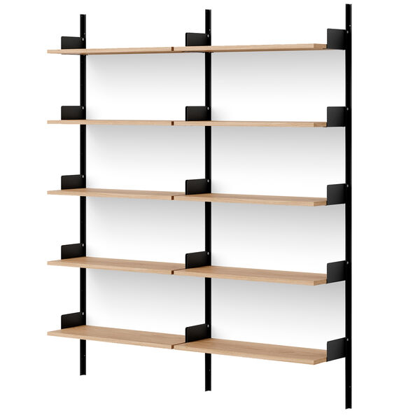 New Works Bibliotekshylde 1900 mm Eg / Sort
