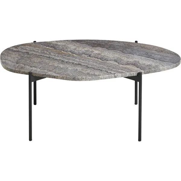 LA TERRA Soffbord Travertin Grå L: 95 cm