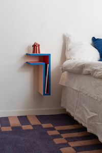 F-Shelf Vegghylle Venstre Furutre
