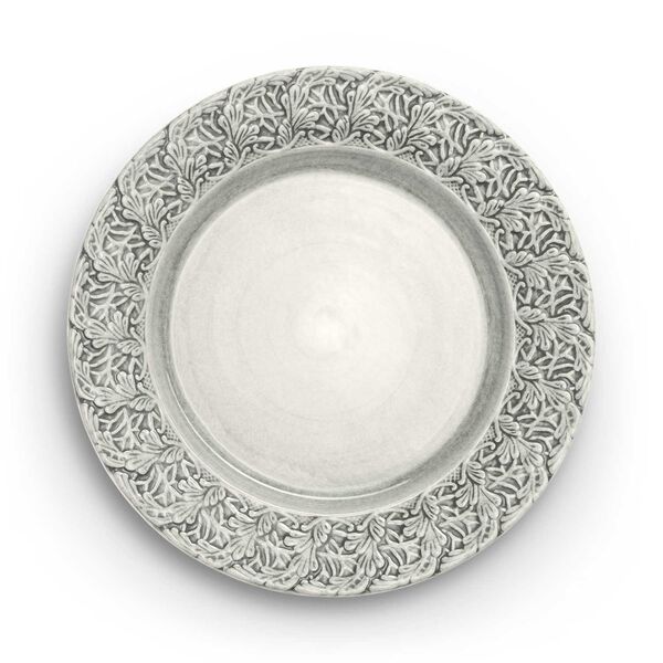 Lace Tallerken Ø25cm Grå