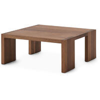 Tenon Sidebord 61x61 cm Røkt Eik