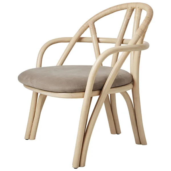 Bistra Loungestol Naturlig / Fustagno 002