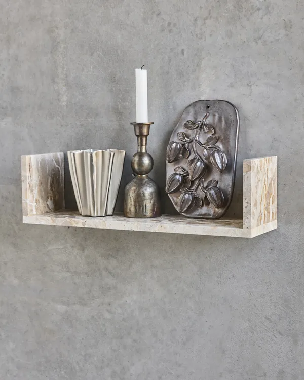 Marr Hylle 14x50 cm Beige