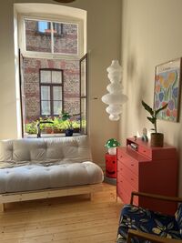Roots 160 Sovesofa Med Madras Raw / Beige