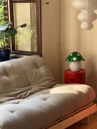 Roots 160 Sovesofa Med Madras Raw / Beige