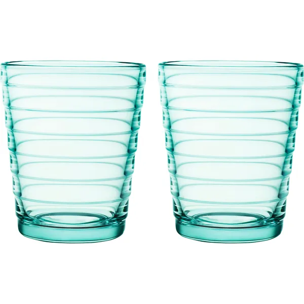 Aino Aalto Drikkeglas 22 cl 2-pak Water Green