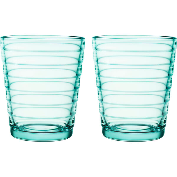 Aino Aalto Drikkeglas 22 cl 2-pak Water Green