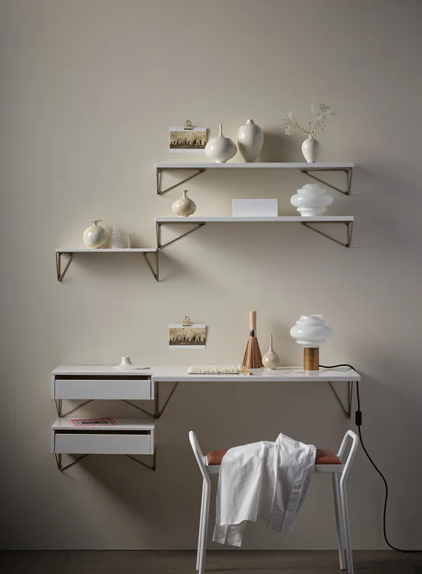 Pythagoras Skrivebord Hvid