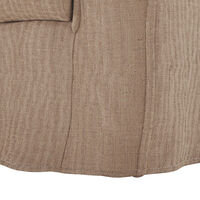 Klädsel Till Loom Love Seat Linne Beige