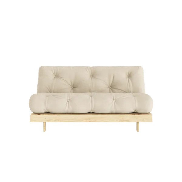 Roots 160 Sovesofa Med Madras Raw / Beige