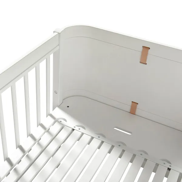 Wood Mini+ Cot Säng Inkl. Junior Kit Vit