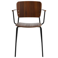 Mono Black Meta/armrests/ Stained Oak Black