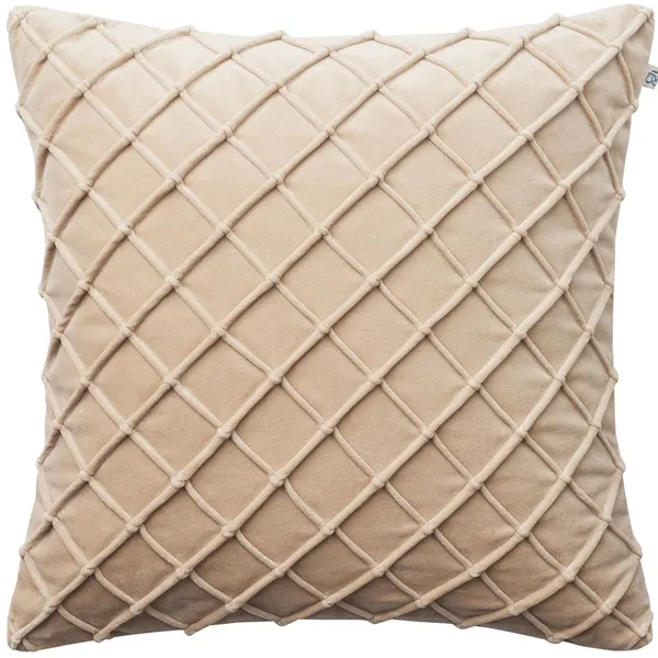 Deva Kuddfodral Tan 50x50 cm