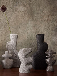 Yara Vaasi 35.5 cm Grey Pumice