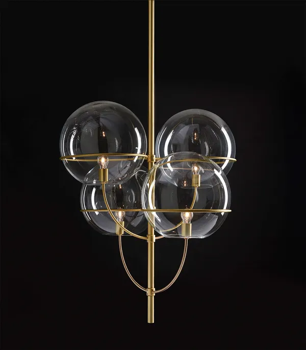 Lyndon Pendellampe Satin Gold