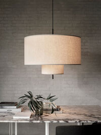 Margin Pendel Beige 90 cm