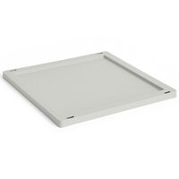 Colour Crate Plastic Medium Square / Cube Låg Grey