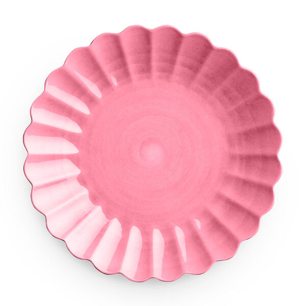 Oyster Tallerken Rosa 28 cm