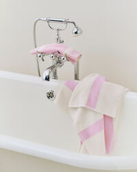 Stripe Washcloth 30x30 cm Cool Pink