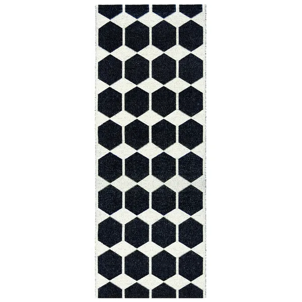 Anna Matto Musta 70x200 cm