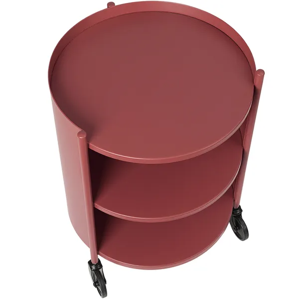 Eve Sidebord Mahogany Red