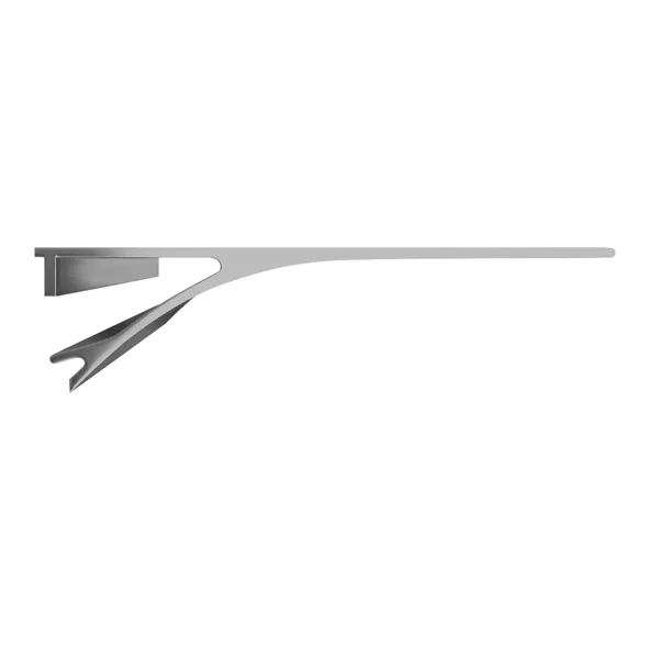 Exilis Mini Væghylde 12x78 cm Aluminium