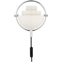 Multi-Lite Vägglampa White Semi Matt / Chrome