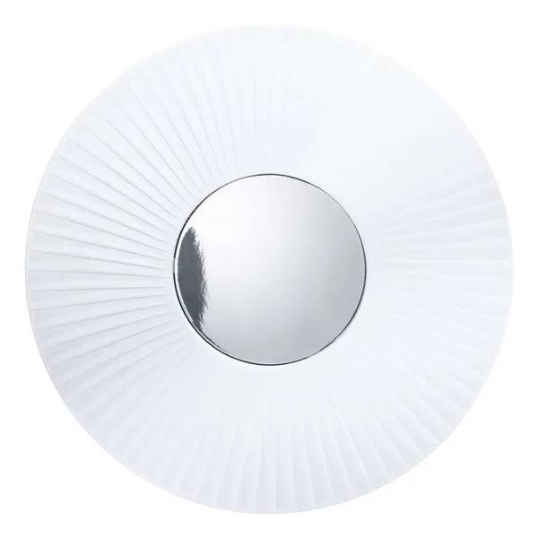 Iris Vägglampa Med Spegel Ø60 cm Vit
