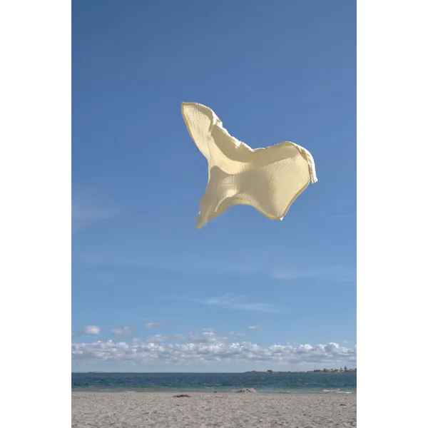 FINE Badehåndkle Pale Yellow