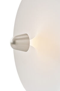 Kantarell Vägglampa / Taklampa Ø55 cm Vit