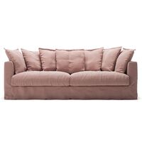 Stopning Til Le Grand Air 3-seter Sofa Lin Tender Blush