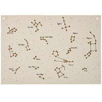 Väggdekoration - Stjärnbild 100x70 cm Beige