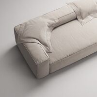 Grand Kuusipaikkainen Sohva Sandshell Beige