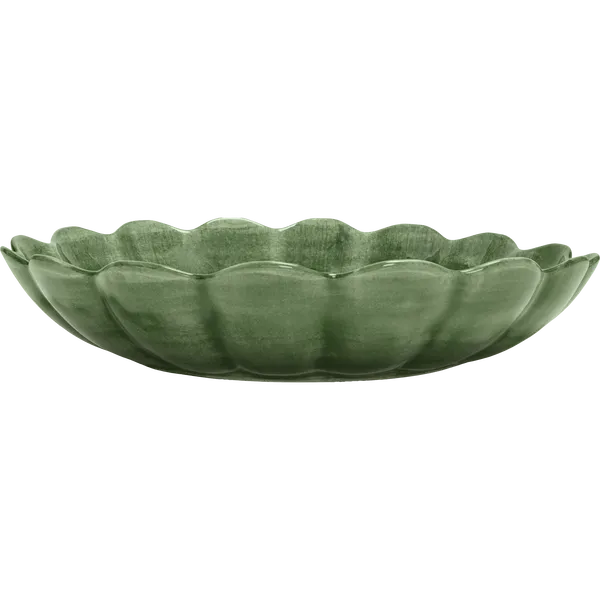 Oyster Skål 31 cm Skogsgrønn
