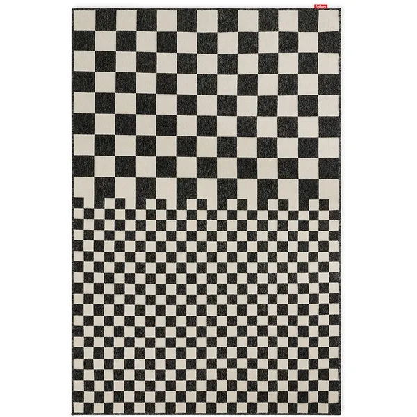 Carpretty Petit Square Affair Matto Creme / Antrasiitti