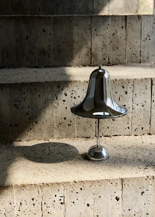 Pantop Bordlampe Bærbar Ø18 Krom