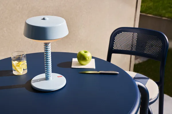 Bellboy Portable Table Lamp Jet Blue