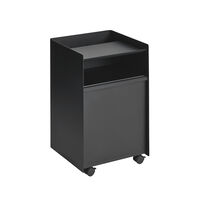 Folded Rullebord Med dør Sort