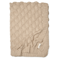 Gem Plaid 130x170 cm Beige